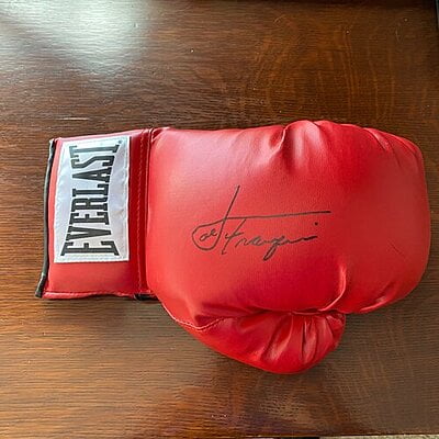 Joe Frazier Autographed Glove