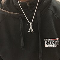 Boxing Gloves Pendant Necklace