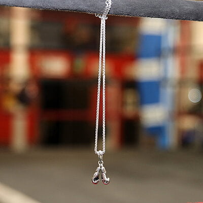 Boxing Gloves Pendant Necklace Boxing Gloves Pendant Necklace