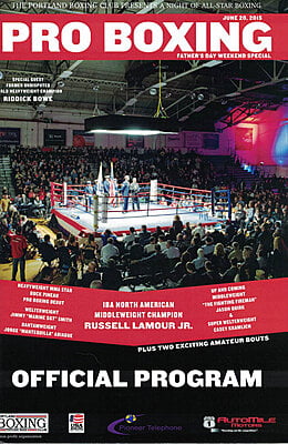 All-Star Boxing Official Programs