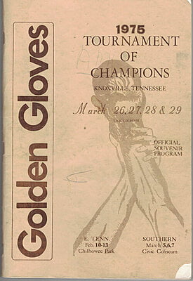1975 National Golden Gloves Program