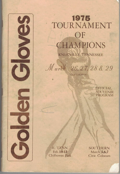 1975 National Golden Gloves Program 1975 National Golden Gloves Program