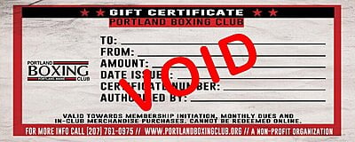 Gift Certificate