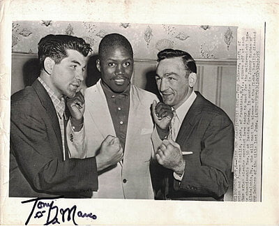 Autographed 1955 Tony DeMarco Photo